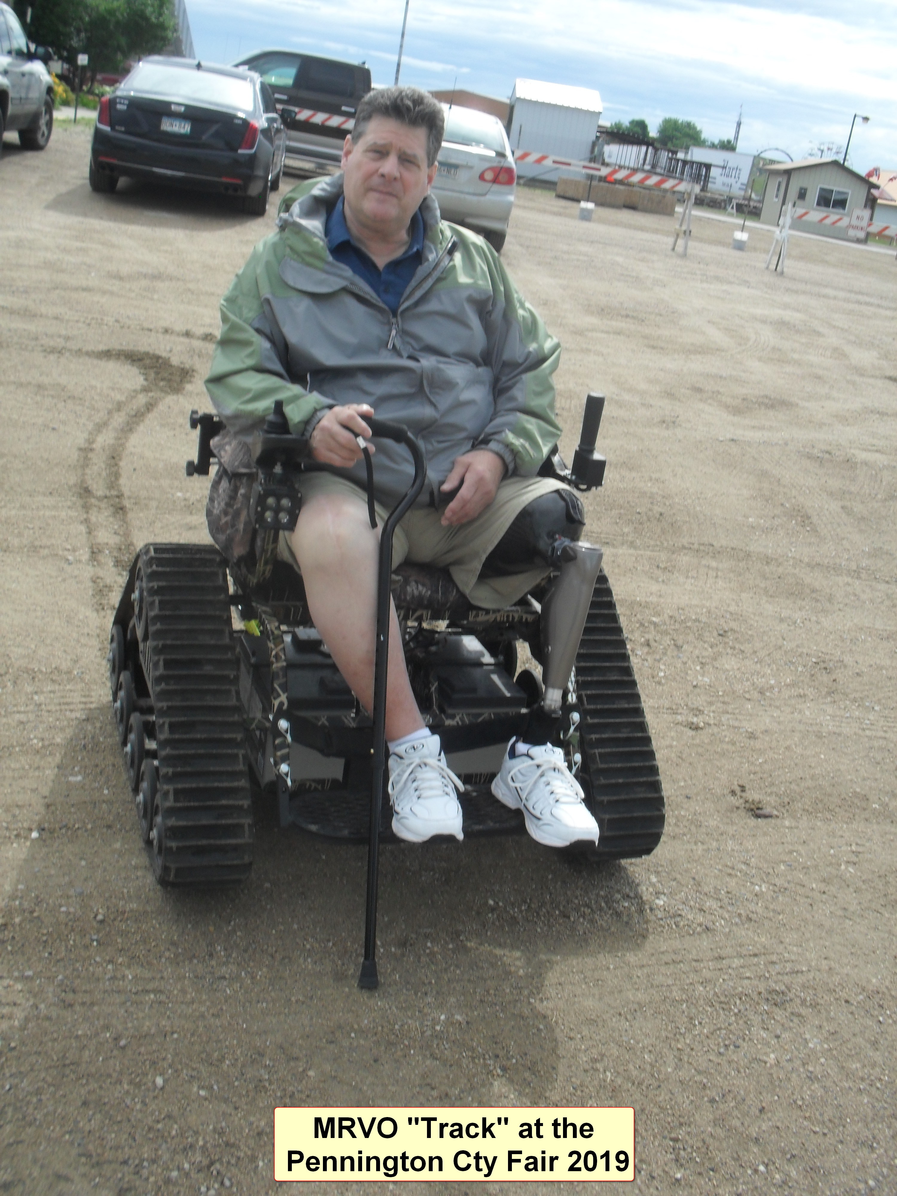 MRVO Track Wheelchair at Pennington County Fair