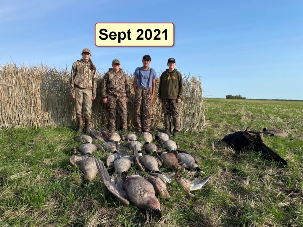 September 2021 Youth Waterfowl Hunt