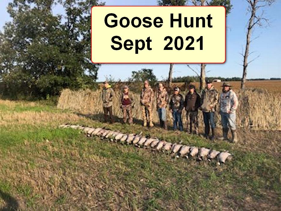 September 2021 Veteran Goose Hunt